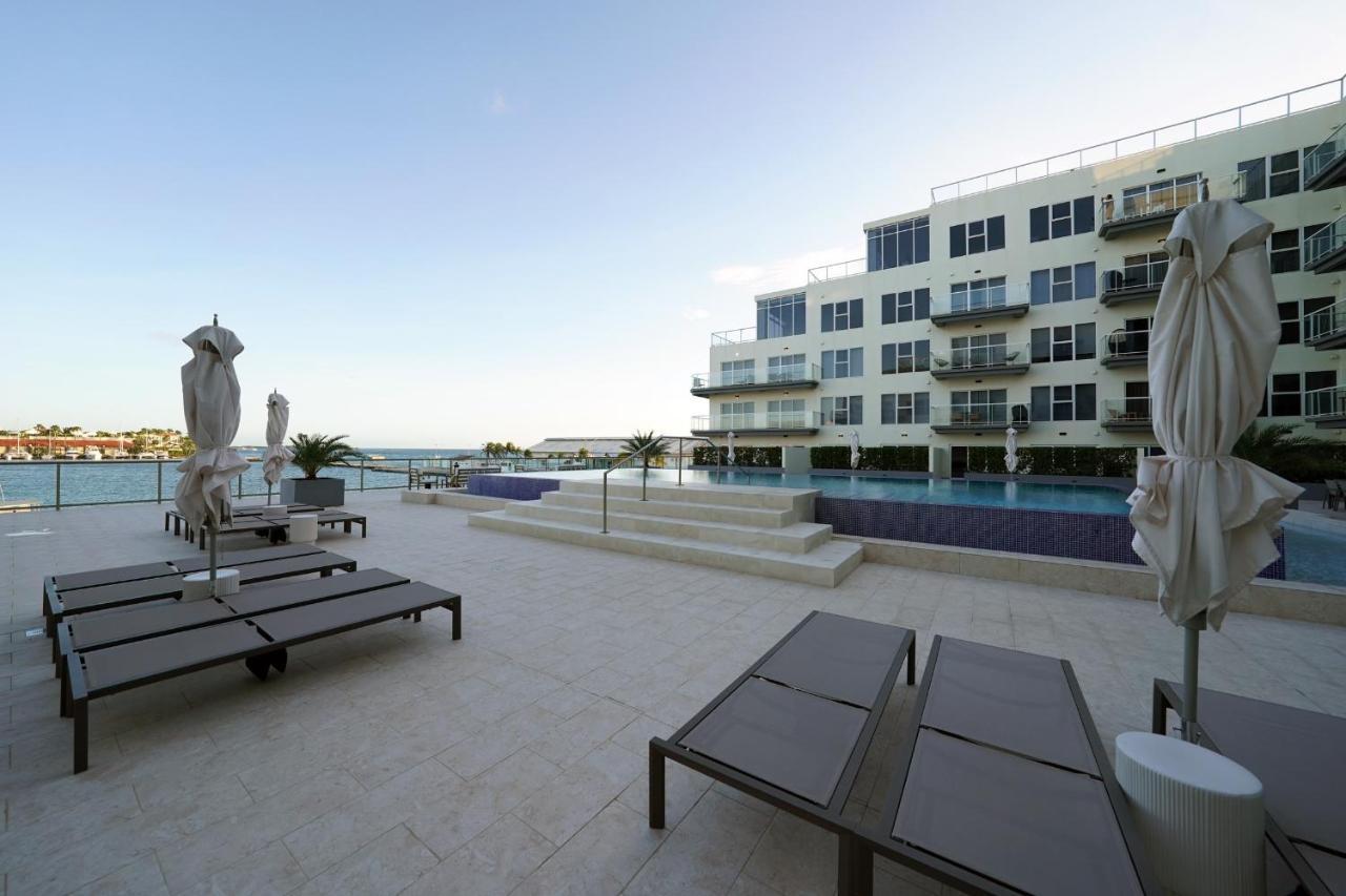 Ocean View Condo Overlooking The Caribbean Sea Oranjestad Kültér fotó